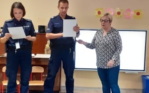 spotkanie z policjantami